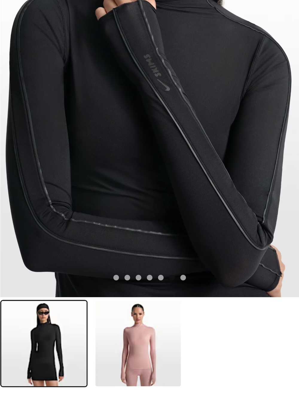 SKIMS NikeSKIMS Weightless Mock Neck